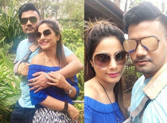 Hina Khan-Rocky Jaiswal