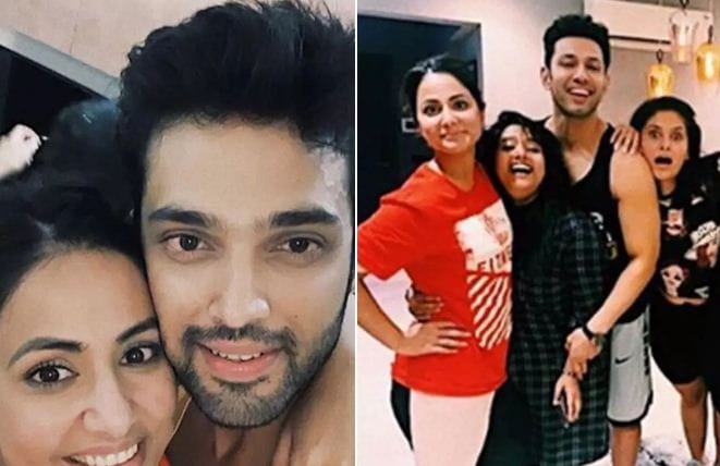 Parth Samthaan and hina khan