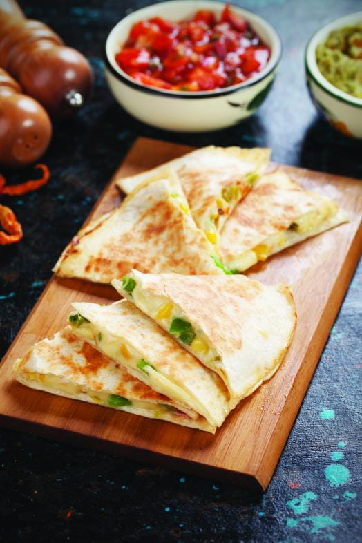Stuffed Chilli-Cheese Paratha