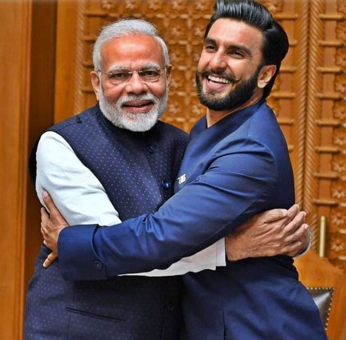 Narendra Modi And Ranveer Singh