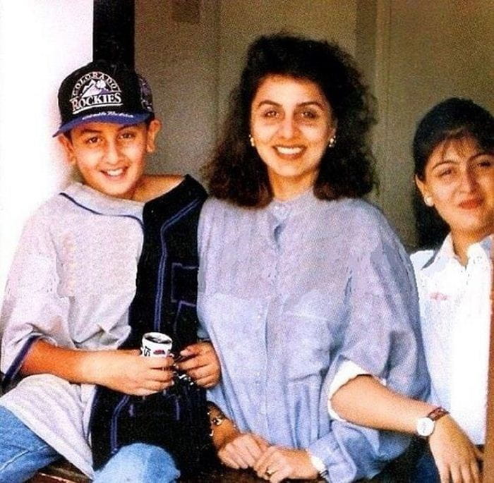 Childhood Pictures Of Ranbir Kapoor 