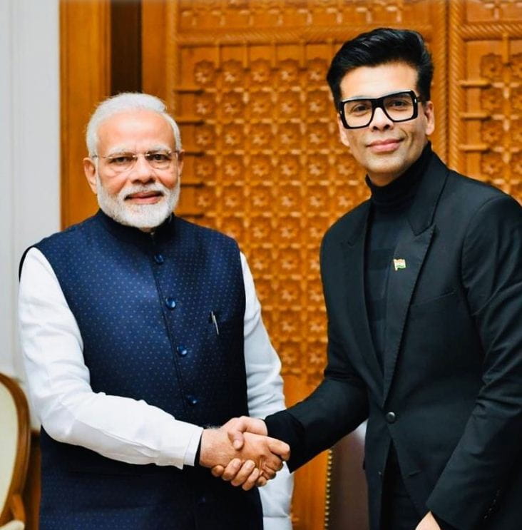 Karan Johar With PM Modi