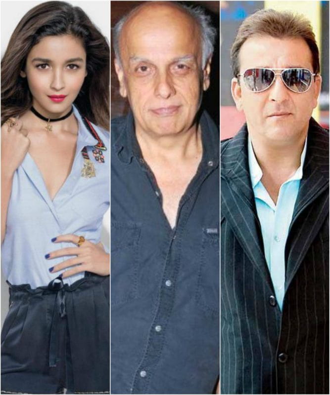 Alia Bhatt With Mahesh Bhatt