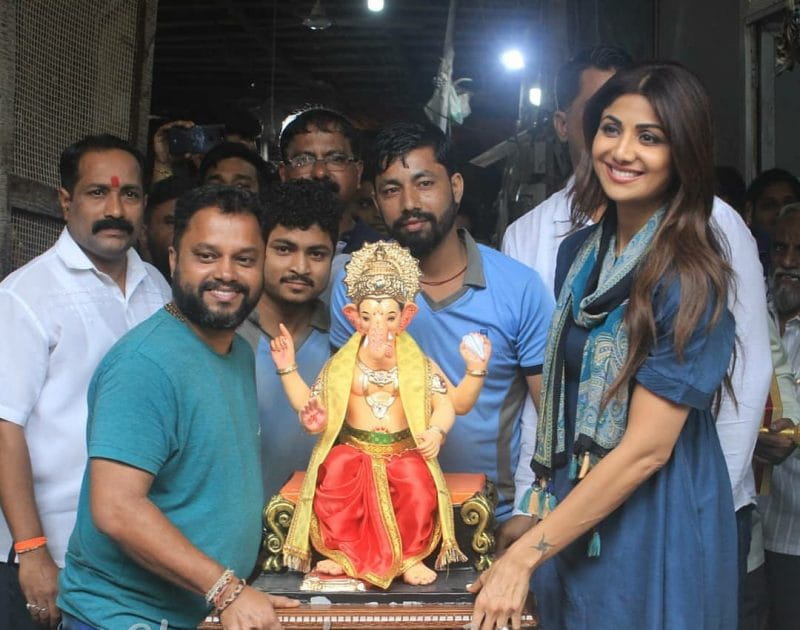 Film Stars Ganesh Chaturthi