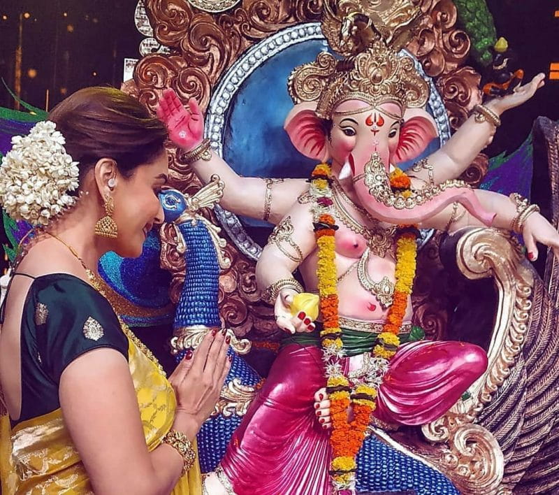 Film Stars Ganesh Chaturthi