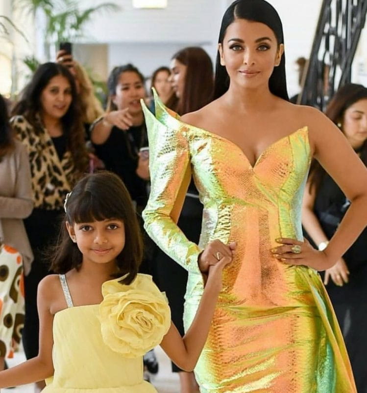 Aishwarya Rai and Aaradhya Bachchan