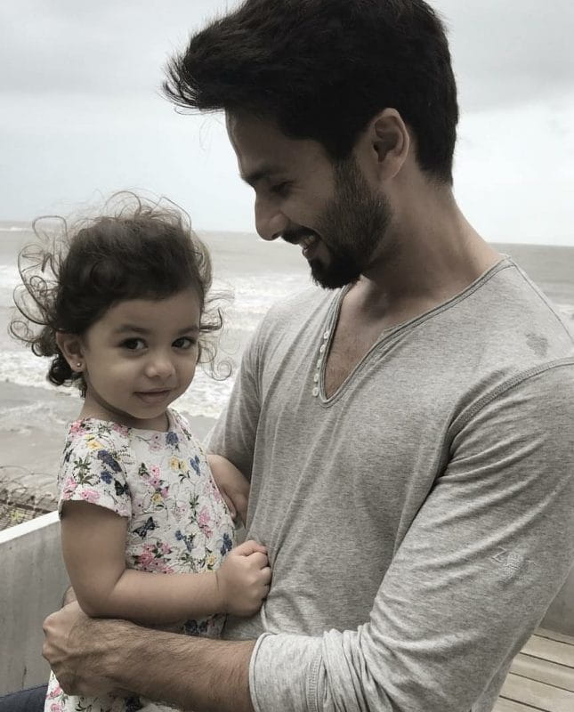 Shahid Kapoor and Misha Kapoor