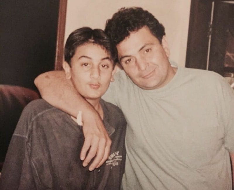 Ranbir Kapoor and Rishi Kapoor