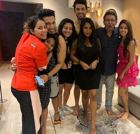 Parth Samthaan's housewarming party
