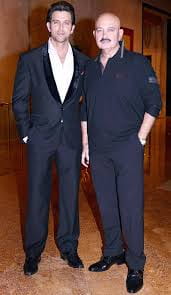 Hrithik Roshan and Rakesh Roshan