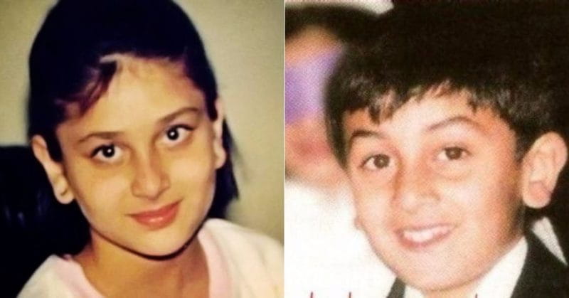Childhood Pictures Of Ranbir Kapoor And Kareena Kapoor