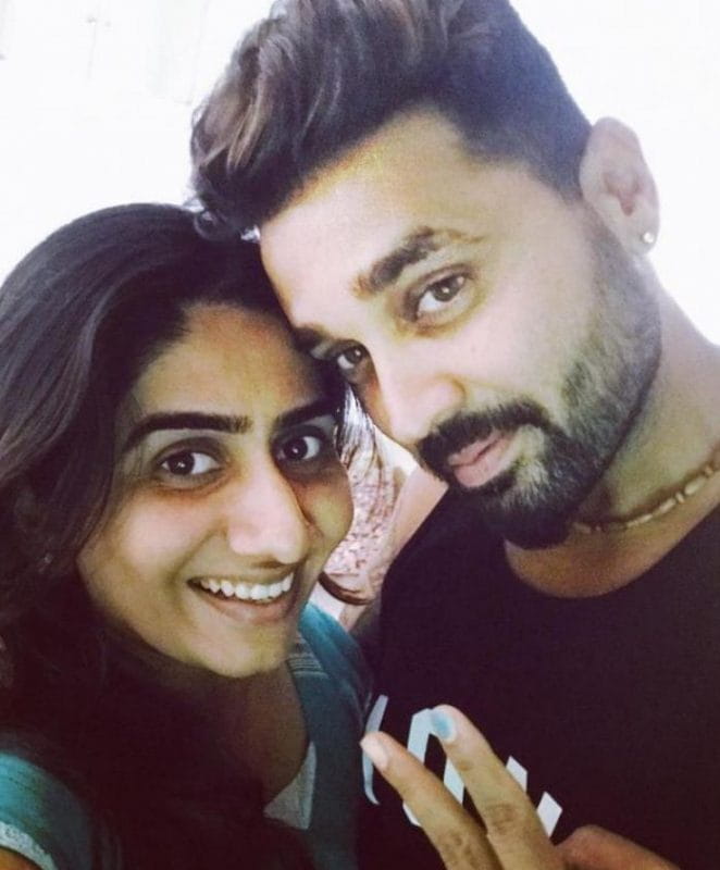 Murali Vijay and Nikita