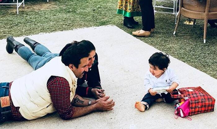 Taimur With Saif Ali Khan and Kareena Kapoor