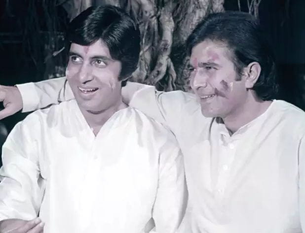 Rajesh Khanna and Amitabh Bachchan