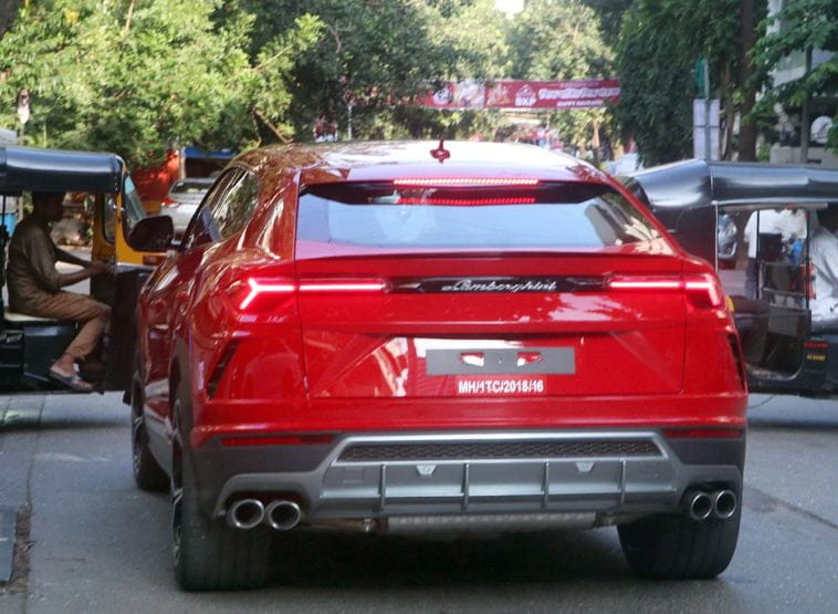 Ranveer Singh's Lamborghini
