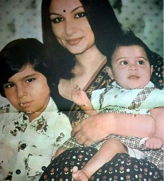 Saif Ai Khan Childhood Photo