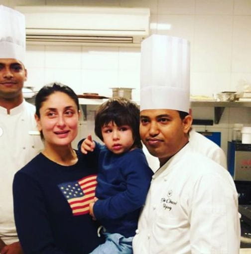 Kareena and Taimur Ali Khan