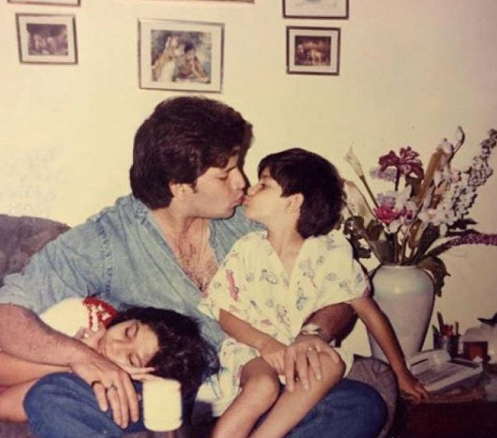 Sooraj Pancholi With His Father