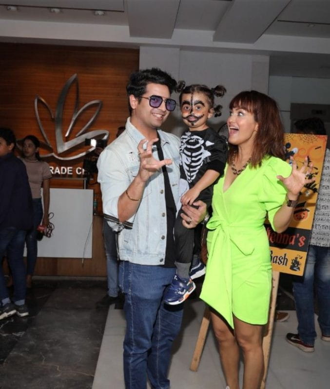 Karanvir Bohra's Kids Halloween Party