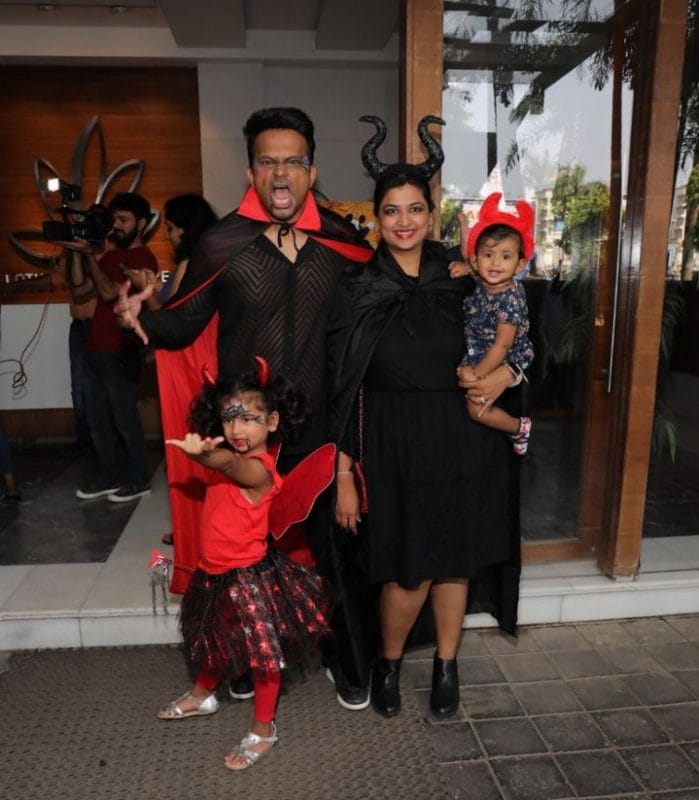 Karanvir Bohra's Kids Halloween Party