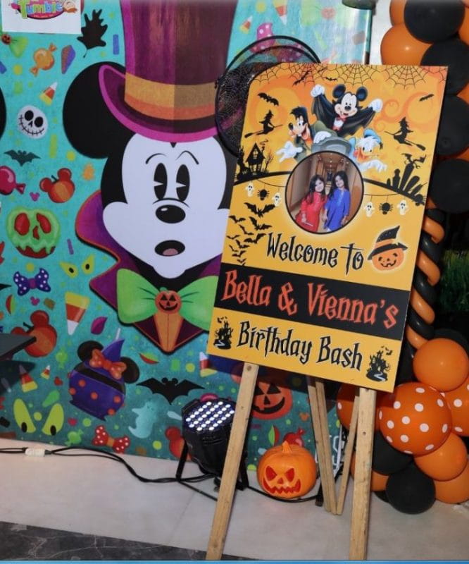 Karanvir Bohra's Kids Halloween Party