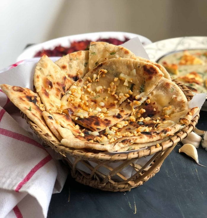 Cheese Garlic Naan