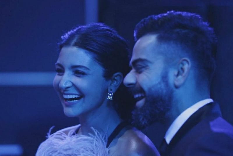Virat Kohli and Anushka Sharma