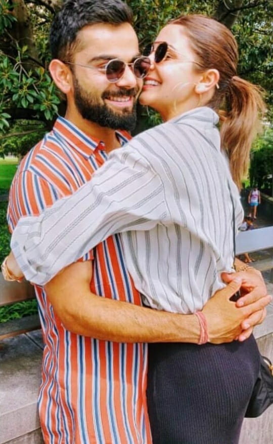 Virat Kohli and Anushka Sharma