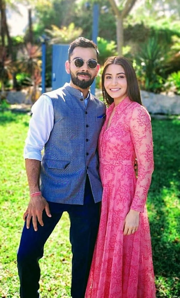 Virat Kohli and Anushka Sharma