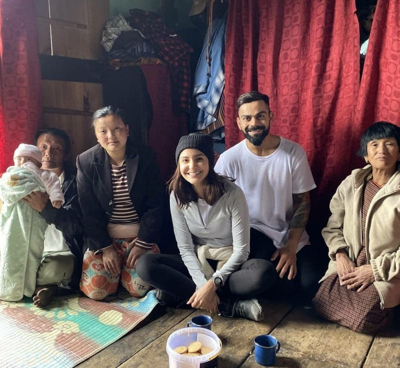 Virat Kohli and Anushka Sharma