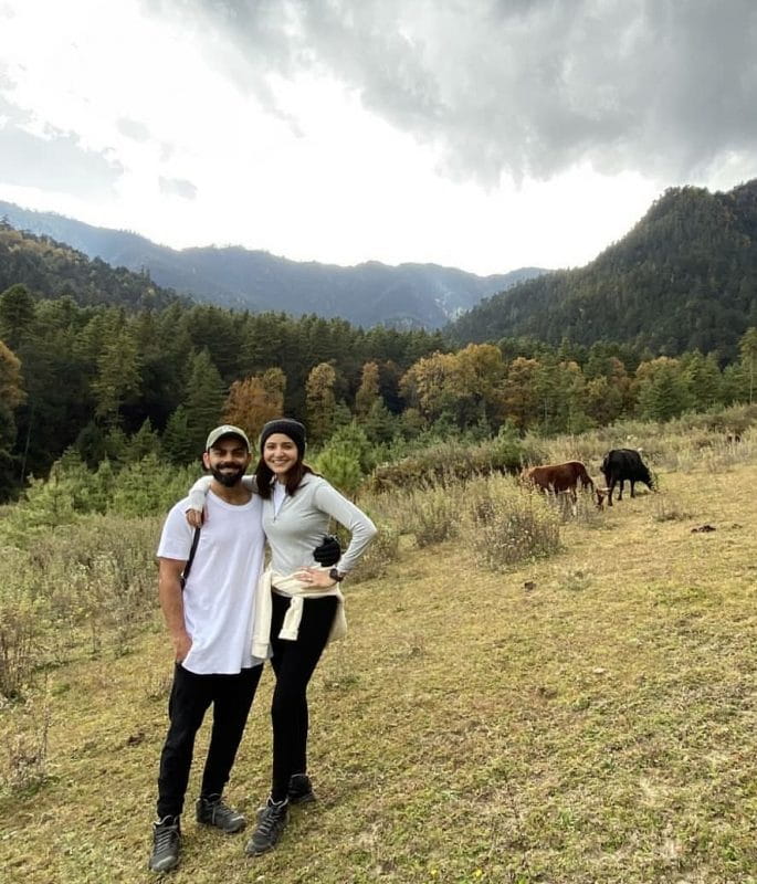 Virat Kohli and Anushka Sharma