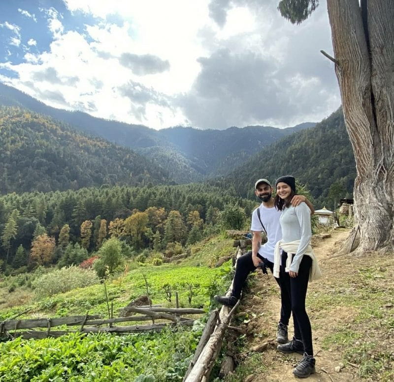 Virat Kohli and Anushka Sharma