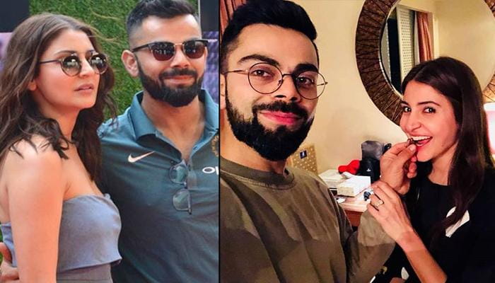 Virat Kohli and Anushka Sharma