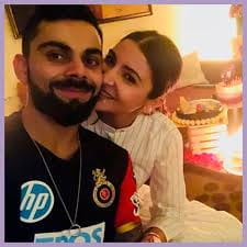 Virat Kohli and Anushka Sharma