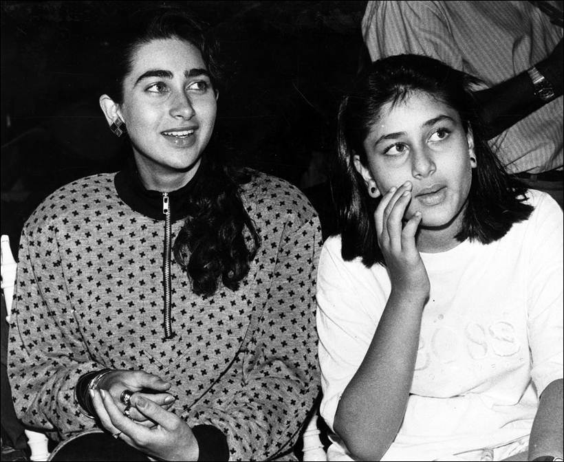 Unseen Pictures of Kareena And Karishma Kapoor