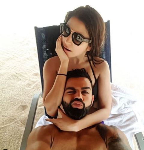 Virat Kohli and Anushka Sharma