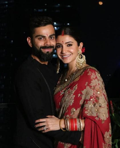 Virat Kohli and Anushka Sharma