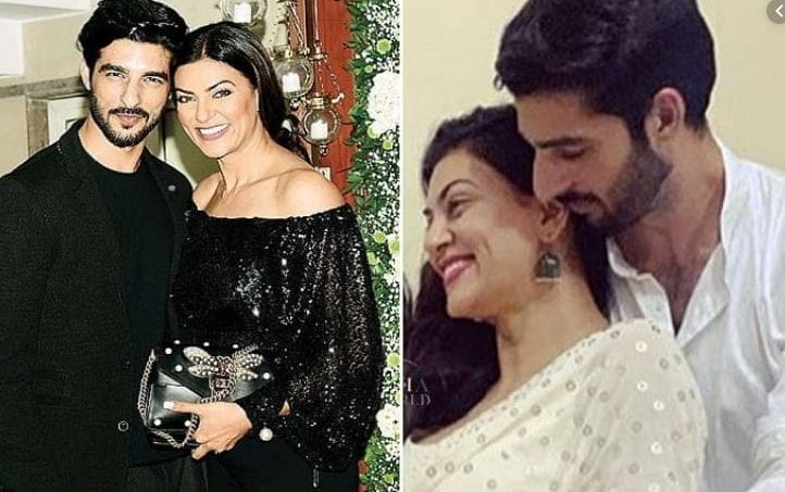 Sushmita Sen and Rohman Shawl