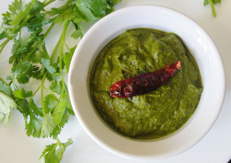 Green Coriander Chutney