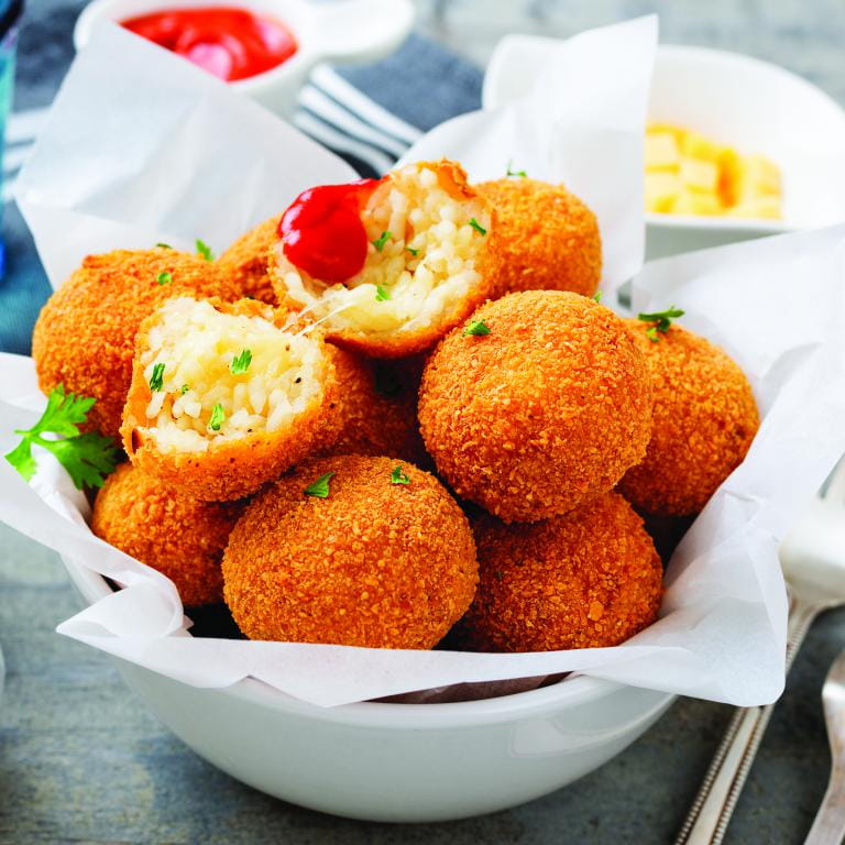 Cottage Cheese-Chickpea Bites