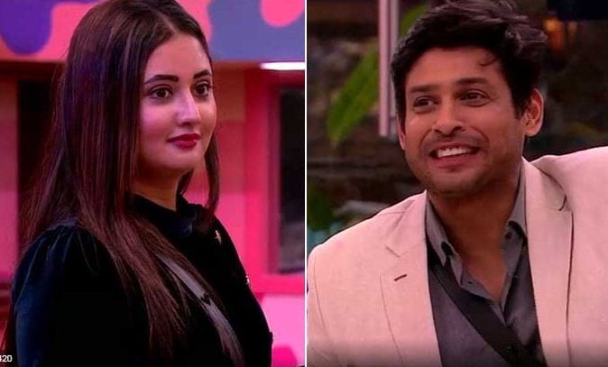 Sidharth Shukla and Rashami Desai