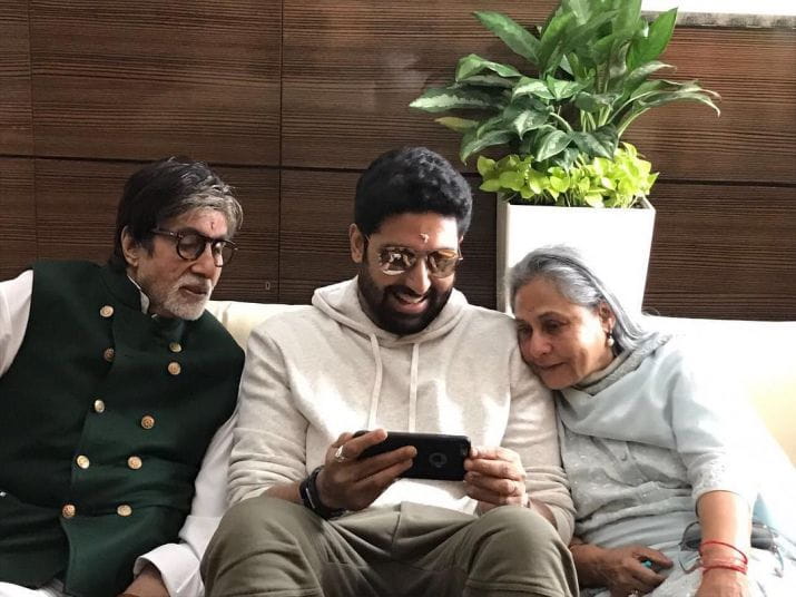 Amitabh Bachchan and Abhishek Bachchan