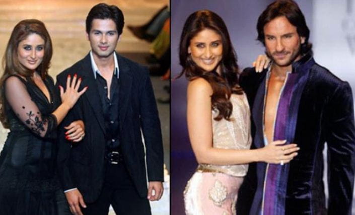 Shahid Kapoor-Kareena Kapoor-Saif Ali Khan