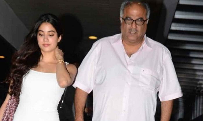 Janhvi Kapoor - Boney Kapoor