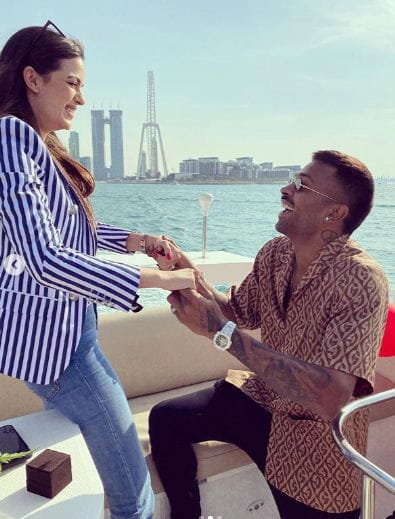 Hardik Pandya and Natasa Stankovic