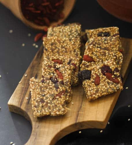 Date and Sesame Bar