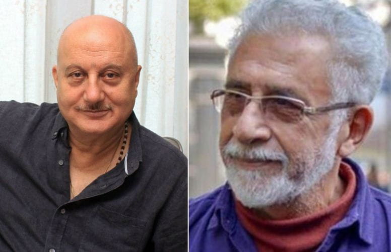 Anupam Kher and Naseeruddin Shah