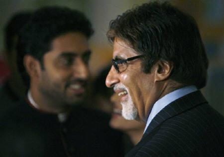 Amitabh Bachchan and Abhishek Bachchan