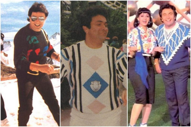 Rishi Kapoor in Sweater