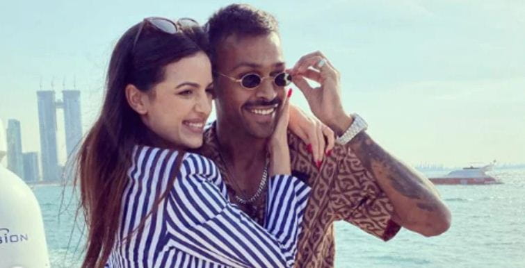 Hardik Pandya and Natasa Stankovic